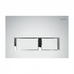 IDDIS Клавиша смыва Unifix универсальная матовый хром 060 (UNI60M0i77) UNI60M0i77 - фото 333505