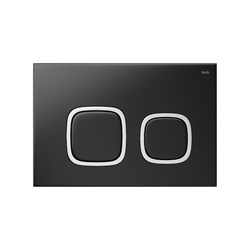 IDDIS Клавиша смыва чёрная Unifix 004 (UNI04BCi77) UNI04BCi77 - фото 333570