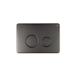 IDDIS Клавиша смыва Unisteel механическая, матовый графит (UNSR2GMi77) UNSR2GMi77 - фото 333620