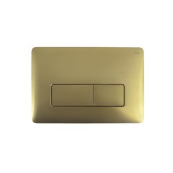 IDDIS Клавиша смыва Unifix механическая, золото матовое (UNIS2MGi77) UNIS2MGi77 - фото 333625