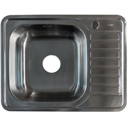 IDDIS Мойка Basic нержавеющая сталь сатин чаша слева 650*500 (BAS65SLi77) BAS65SLi77 - фото 333649