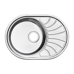 IDDIS Кухонная мойка 650*460, Suno S (SUN65SDi77) SUN65SDi77 - фото 333794