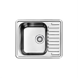 IDDIS Мойка врезного монтажа с сифоном Strit S, нерж. сталь, полир., 585*485 (STR58PDi77S) STR58PDi77S - фото 333869