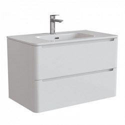IDDIS Тумба с раковиной Edifice 80 подвесная белая (EDI80W0i95K) EDI80W0i95K - фото 334205