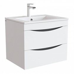 IDDIS Тумба с раковиной Cloud 60 подвесная белая (CLO60W0i95K) CLO60W0i95K - фото 334238