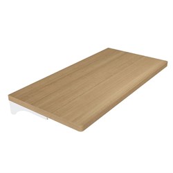VELVEX Столешница Klaufs 1200 правая дуб французский (st.KLA.120.R дуб французский) st.KLA.120.R дуб французский - фото 335023