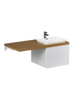 VELVEX Тумба подвесная Klaufs 56*60.1Y (белый) (tp.KLA.56.1Y) tp.KLA.56.1Y - фото 335123