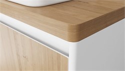 VELVEX Столешница Klaufs 600 без отверстий, Invisible Line (st.KLA.60 дуб французский) st.KLA.60 дуб французский - фото 335193