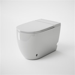 GROSSMAN Унитаз приставной impuls GR-PR5502 (570х360х450) безободковый,белый с тонкой крышкой,микролифт GR-PR-5502 - фото 335278