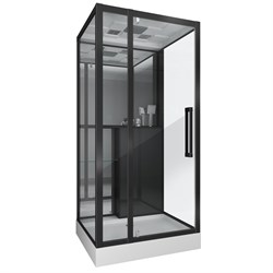 GROSSMAN Душевая кабина прямоугольная Style GR266 (90x100x215) дверь распашная GR266 - фото 335530