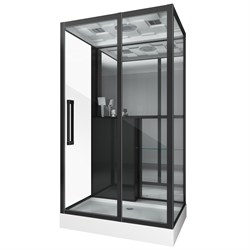 GROSSMAN Душевая кабина прямоугольная Style GR267 (80x120x215) дверь раздвижная GR267 - фото 335531