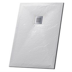 GROSSMAN Strong Душевой поддон GR-S190110Q (90х110х2,5) из искусственного камня,прямоугольный,белый GR-S190110Q - фото 335642