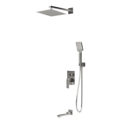 GROSSMAN Душевая система скрытого монтажа Style 501.K35.05.100 хром глянцевый 501.K35.05.100 - фото 335709