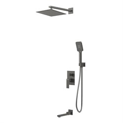 GROSSMAN Душевая система скрытого монтажа Style 501.K35.05.420 графит сатиновый 501.K35.05.420 - фото 335711