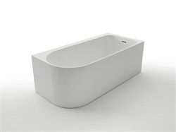 AZARIO Ванна акриловая LUTON 1700x800x580, пристенная, в комплекте с сифоном и металлической рамой, правая, белая ( LUT17080 R ) LUT17080 R - фото 335832