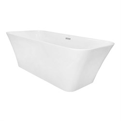 AZARIO Ванна акриловая ROVETA 1700х800х580 свободностоящая, в комплекте с сифоном и металлической рамой (AZ-6615) AZ-6615 - фото 335961