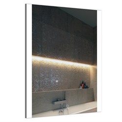 AZARIO Зеркало Madison 600х800 с подсветкой, сенсорный выключатель с функцией диммера (AZ-Z-040CS) AZ-Z-040CS - фото 336896