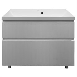 AZARIO Тумба Viola 100/2Н напольная белый МАТОВЫЙ БЕЗ РАКОВИНЫ Астория 100 (CS00096734), цвет белый матовый CS00096734