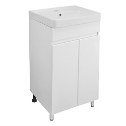 AZARIO Тумба Эстима 50Н напольная БЕЗ РАКОВИНЫ Monte 50 (CS00094625), цвет белый CS00094625