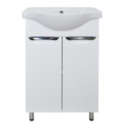 AZARIO Комплект Тумба Стиль- 50 500х310х870 с раковиной Basic 50 (CS00070391), цвет белый CS00070391 - фото 337444