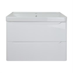 AZARIO Комплект Тумба LOTOS 70/2 715х480х570 подвесная с раковиной Monte 70 (CS00083930), цвет белый CS00083930 - фото 337495