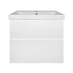 AZARIO Комплект Тумба Мила 60 600х670х475 подвесная, с раковиной Tempo 60 (CS00091362), цвет белый матовый CS00091362 - фото 337505