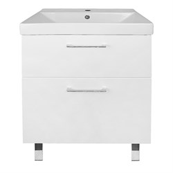 AZARIO Комплект Тумба Ника 60 Н 610х480х860 напольная, с раковиной Tempo 60 (CS00091368), цвет белый CS00091368 - фото 337537