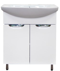 AZARIO Комплект тумба напольная Loranto Стиль -70 715х450х850 с раковиной Балтика 70, белая (CS00067858), цвет белый CS00067858 - фото 338185