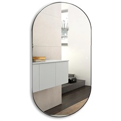 AZARIO Зеркало Viva - BLACK 550х1050 сенсорный выключатель с функцией диммера (LED-00002689) LED-00002689 - фото 338457