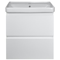 AZARIO Комплект тумба Мила 60 600х460х670 подвесная с раковиной Monte tx 60 белый (CS00080140), цвет белый CS00080140 - фото 338758