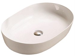 AZARIO Раковина накладная 600х415х135 белый глянец (AZ-2143P SP) AZ-2143P SP