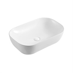 AZARIO Раковина 610х400х160 накладная, белый глянец (AZ-2143P) AZ-2143P