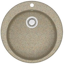AZARIO Кухонная мойка Vital 507x507x200 искусственный мрамор, цвет Песочный (CS00078347) CS00078347 - фото 339902