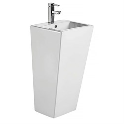 AZARIO Раковина напольная FRETTA SQUARE 440х380х835 отдельностоящая, прямоугольная (AZ-303) AZ-303 - фото 340111