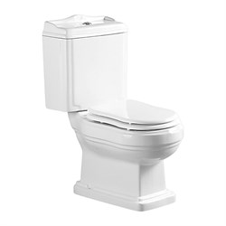 AZARIO Унитаз-компакт  LORETTI 680х430х850 напольный, в комплекте с сиденьем полипропилен микролифт (AZ-239) AZ-239 - фото 341239