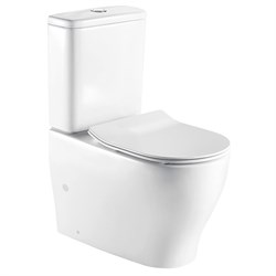 AZARIO Унитаз-компакт  Maro 690х385х840 напольный, безободковый, с бачком и сиденьем микролифт (AZ-2154) AZ-2154 - фото 341416