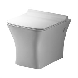 AZARIO Унитаз подвесной  Trend 545х365х365 безободковый, с сиденьем микролифт (AZ-2024) AZ-2024 - фото 341575