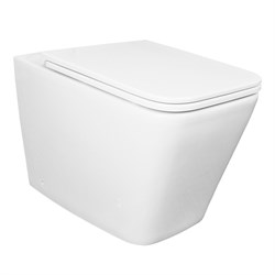 AZARIO Унитаз приставной  Teramo 600х360х410 быстросъемное сиденье микролифт (AZ-003D-NR) AZ-003D-NR - фото 341716