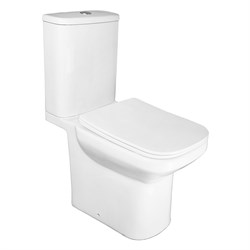 AZARIO Унитаз-компакт  Wandy 350х614х795 напольный, безободковый, с быстросъемным сиденьем микролифт (AZ-56D) AZ-56D - фото 341967