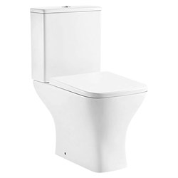 AZARIO Унитаз-компакт  Nigel 385х616х785 напольный, безободковый, с быстросъемным сиденьем микролифт (AZ-55) AZ-55 - фото 341984