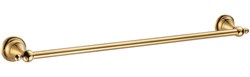AZARIO Полотенцедержатель ELVIA трубчатый одинарный, золото (AZ-91101G) AZ-91101G - фото 343524