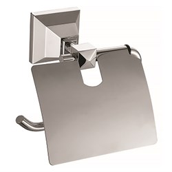 AZARIO Бумагодержатель ALTRE с крышкой, хром (AZ96010) AZ-96010 - фото 343602