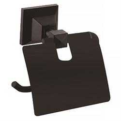 AZARIO Бумагодержатель ALTRE с крышкой, черный матовый (AZ96010B) AZ-96010B - фото 343604