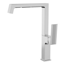 AZARIO Смеситель для кухонной мойки EXQUISITE керамический картридж, хром (AZ-VSM568340C) AZ-VSM568340C - фото 344356