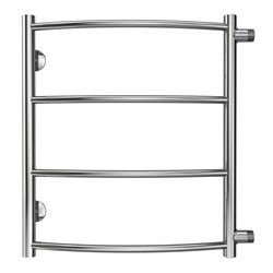 AZARIO Полотенцесушитель водяной VERONA 500/600 4 секции, боковое подключение, 1", хром (AZ04556) AZ04556 - фото 344561