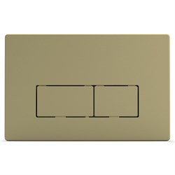 AZARIO Кнопка смыва двойная, квадратная, цвет золото (AZ-8200-0091/AZ-P58-0160) AZ-8200-0091/AZ-P58-0160 - фото 345928