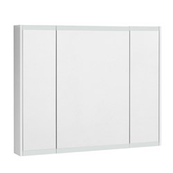 AQUATON Зеркало-шкаф Нортон 100 белое (1A249302NT010) 1A249302NT010 - фото 346523