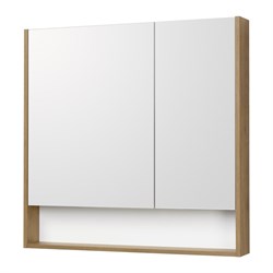 AQUATON Зеркало-шкаф Сканди 90 дуб рустикальный (1A252302SDZ90) 1A252302SDZ90 - фото 346623
