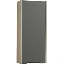 AQUATON Шкаф подвесной Оливия 35 L левый, Грей/Дуб Ойстер (1A254703OLUGL) 1A254703OLUGL - фото 346772