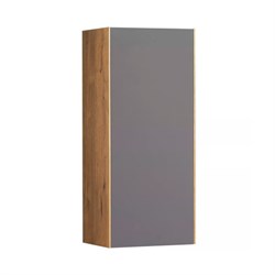 AQUATON Шкаф Сохо подвесной, Дуб Веллингтон/Графит софт (1A258403AJA00) 1A258403AJA00 - фото 346912